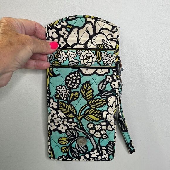 Vera Bradley Island Blooms Bundle of Two! Frannie Bag + Wallet - Picture 9 of 10